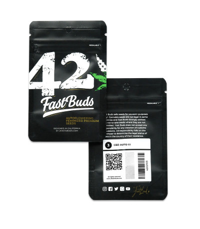 CBD Auto 1:1 (CBD Crack auto) fem (FastBuds) семена конопли — изображение 5