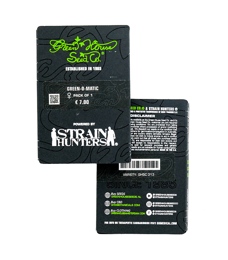 Green-O-Matic Auto fem (GHS) семена конопли — изображение 2